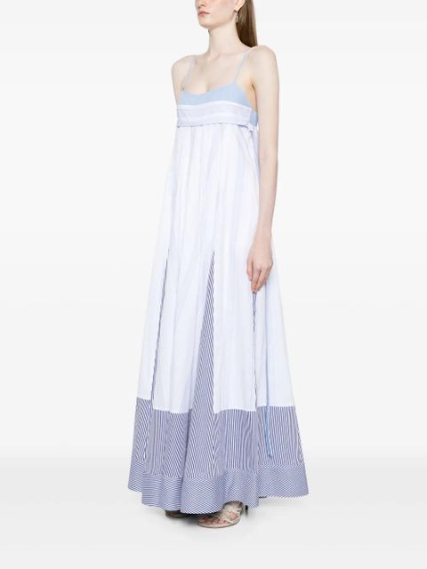 Simkhai Dixie mutli-stripe maxi dress - Blue