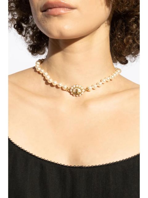 Vivienne Westwood pearl necklace - Neutrals - zdjęcie produktu nr 2