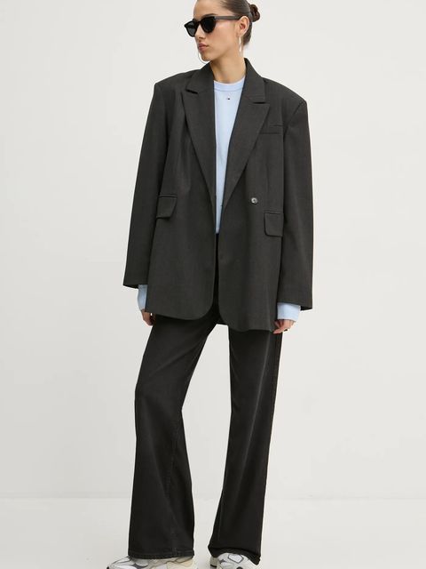 Tommy Jeans sweter bawełniany kolor niebieski lekki DW0DW20159