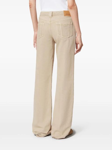 MARANT ÉTOILE Jaylis five-pockets jeans - Neutrals