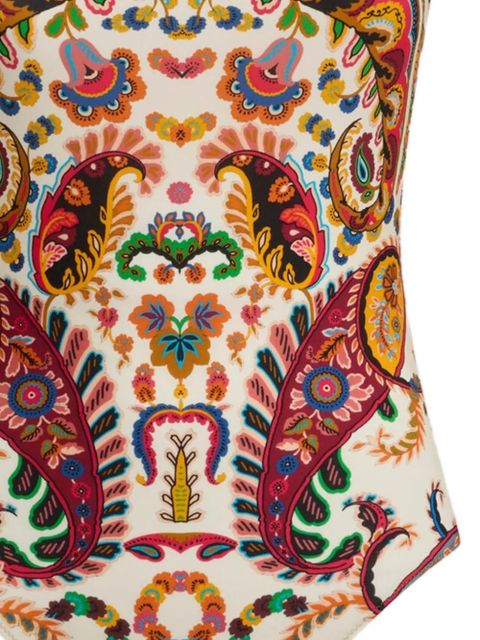 ETRO floral paisley-motif swimsuit - Neutrals - zdjęcie produktu nr 2