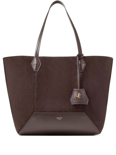 Jimmy Choo medium Diamond tote bag - Brown - zdjęcie produktu nr 1