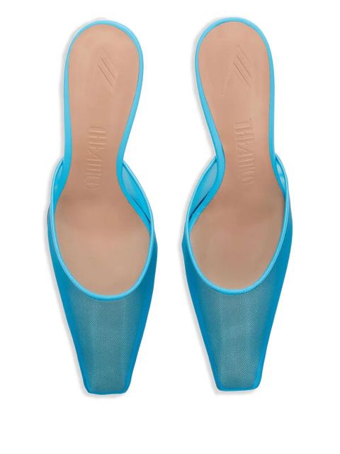 The Attico Juno mules - Blue - zdjęcie produktu nr 2