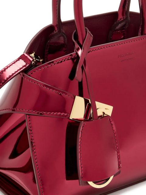 Ferragamo logo-detail tote bag - Red