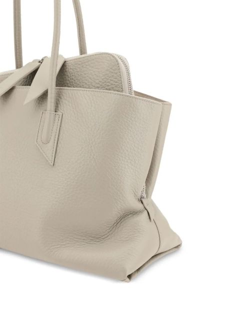 The Attico medium La Passeggiata shoulder bag - Neutrals