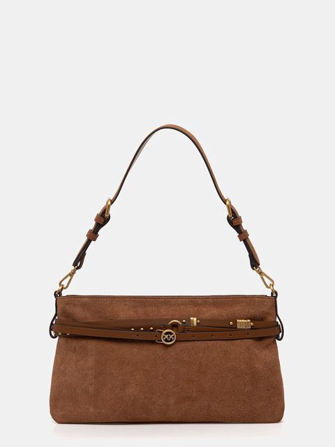 Pinko torebka zamszowa