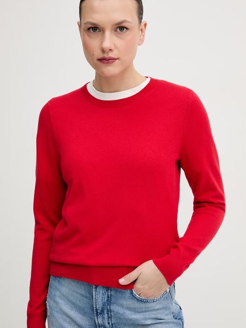 Barbour sweter z dodatkiem wełny Oakley