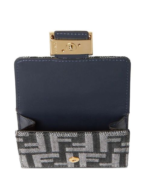 FENDI Baguette Micro tri-fold wallet - Grey