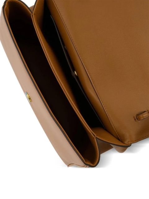 Valentino Garavani 9 to 5 leather tote bag - Brown