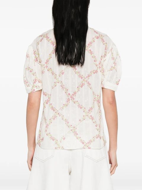 TWINSET floral print shirt - White