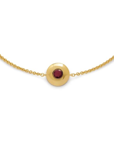 Monica Vinader 18kt yellow gold vermeil July Birthstone bracelet - zdjęcie produktu nr 2