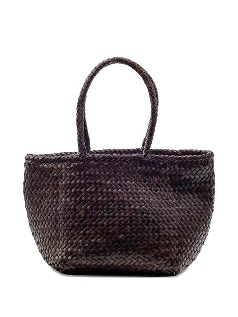 DRAGON DIFFUSION small Grace Basket tote bag - Brown - zdjęcie produktu nr 1