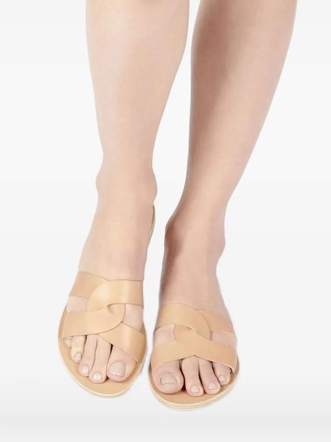 Ancient Greek Sandals Desmos leather sandals - Neutrals