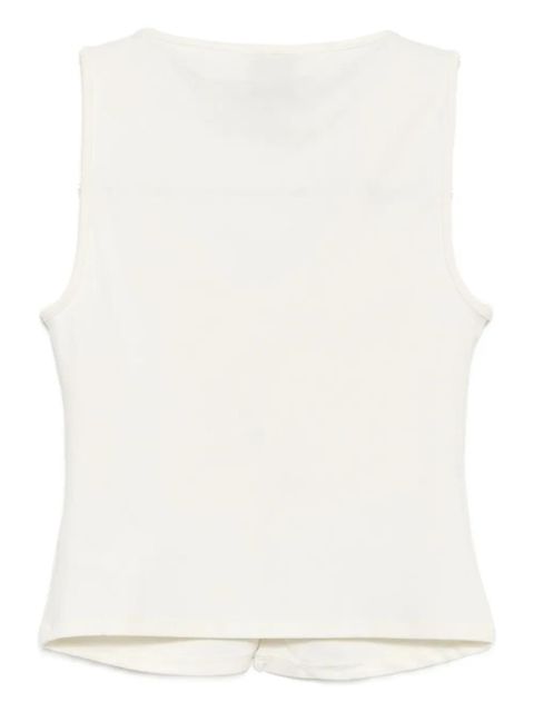 Reformation Tefi top - White - zdjęcie produktu nr 2