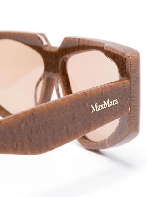 Max Mara Eyewear Glimpse sunglasses - Brown