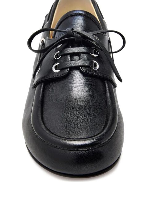 Proenza Schouler leather loafers - Black