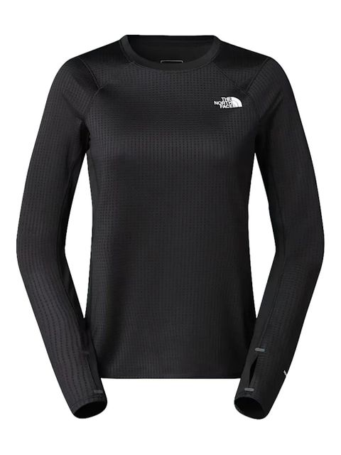 The North Face logo-print long-sleeve top - Black - zdjęcie produktu nr 1