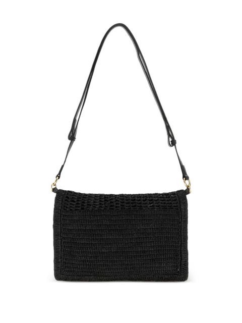 Chloé Summer Banana raffia shoulder bag - Black