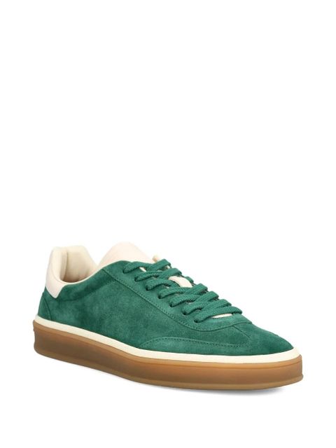 Loro Piana Tennis Walk suede sneakers - Green