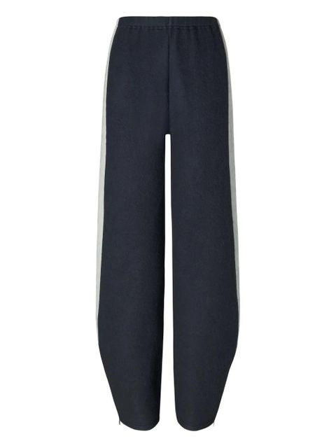 Tory Burch stripe japanese jersey sweatpant - Blue - zdjęcie produktu nr 1