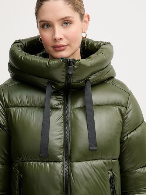 Save The Duck kurtka ISABEL kolor zielony przejściowa D45510W.LOVE21