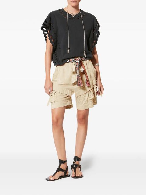 MARANT ÉTOILE Bermia drawstring shorts - Neutrals - zdjęcie produktu nr 2