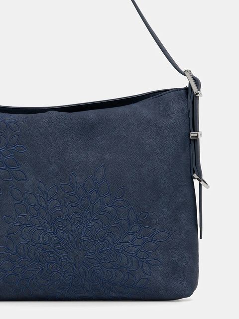 Desigual torebka SIERRA BUXTON BL kolor niebieski 25WAXPBB