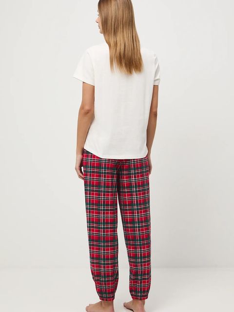 Medicine piżama bawełniana kolor multicolor bawełniana