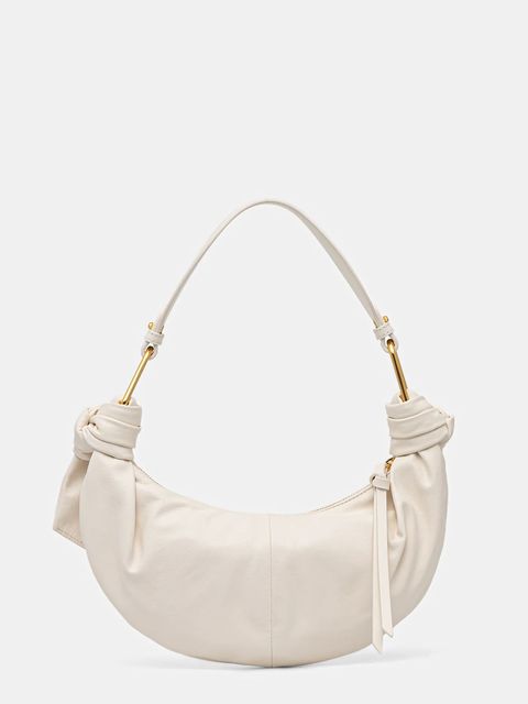 Coccinelle torebka skórzana FUROSHIKI kolor beżowy E1 U1A 13 03 01