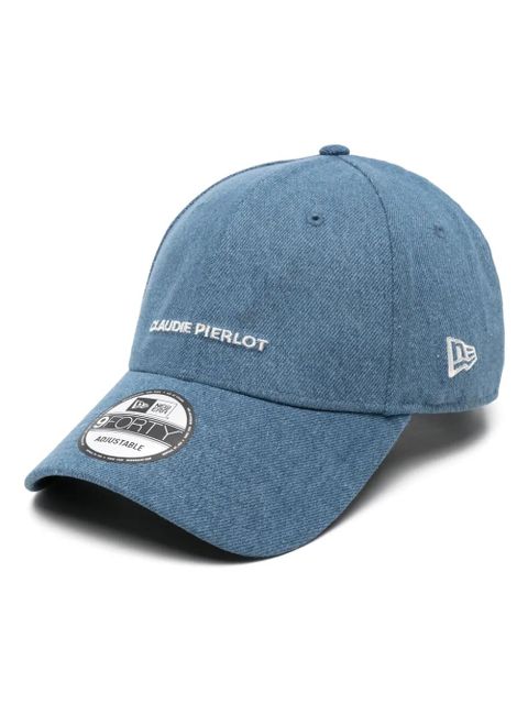 Claudie Pierlot x New Era denim baseball cap - Blue - zdjęcie produktu nr 1