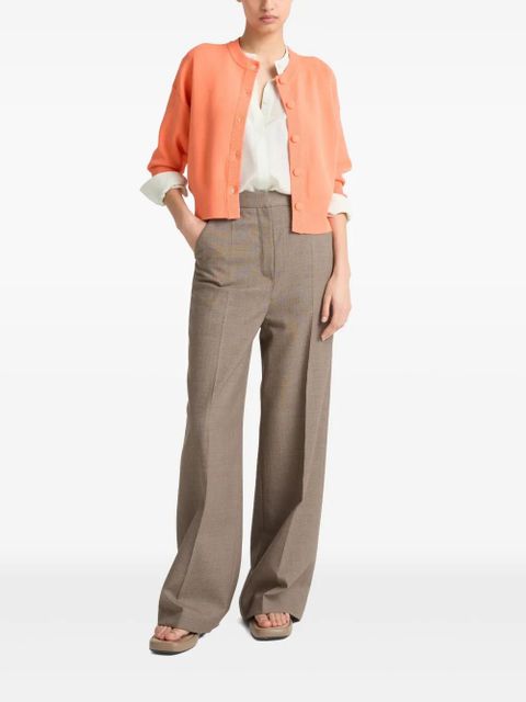 Yves Salomon cropped cardigan - Orange - zdjęcie produktu nr 2