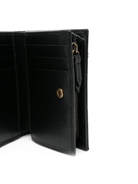 Gucci GG Marmont bi-fold leather wallet - Black