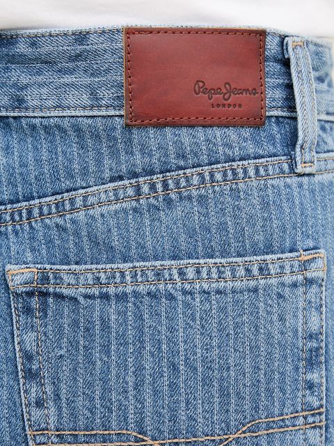 Pepe Jeans szorty jeansowe A-LINE SHORT HW SUZIE