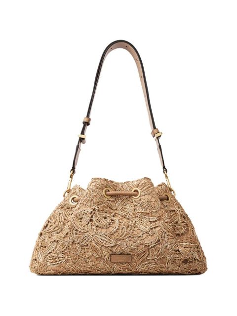 Jimmy Choo floral Bon Bon bucket bag - Neutrals - zdjęcie produktu nr 2