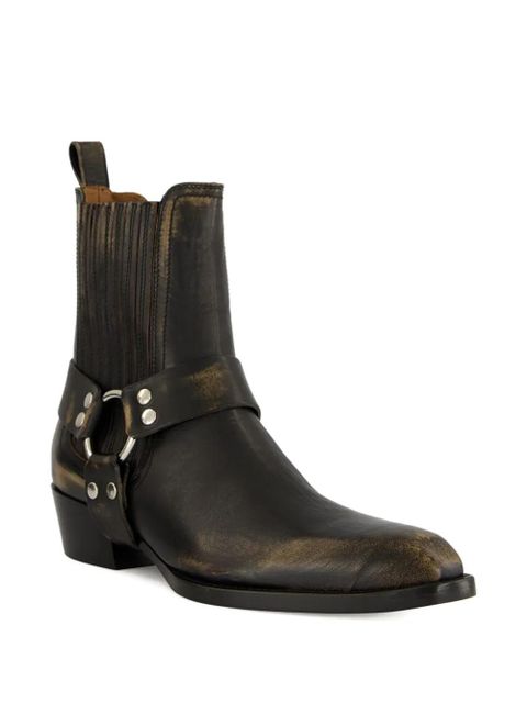 Paris Texas 35mm Helena strap-detail ankle boots - Black - zdjęcie produktu nr 2