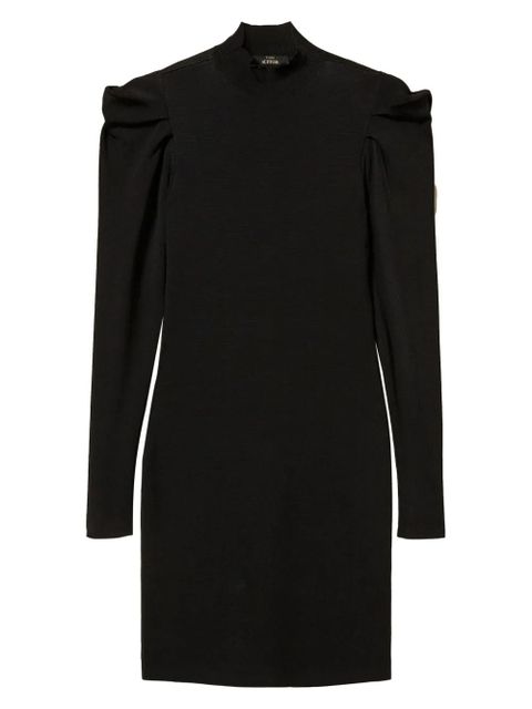 TWINSET draping sleeve mini dress - Black - zdjęcie produktu nr 1