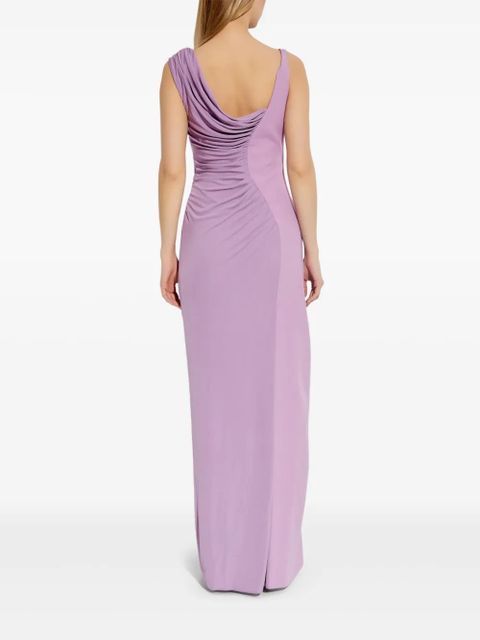 Versace Medusa '95 draped midi dress - Purple - zdjęcie produktu nr 2