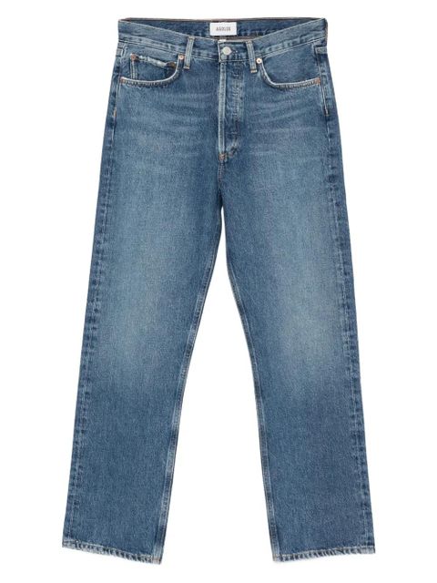 AGOLDE whiskering-effect jeans - Blue - zdjęcie produktu nr 1