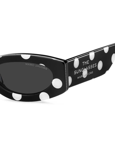 Marc Jacobs okulary przeciwsłoneczne damskie kolor czarny MARC 858/G/S