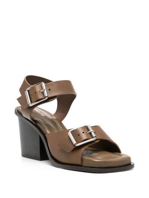 LEMAIRE 90mm leather sandals - Brown - zdjęcie produktu nr 2