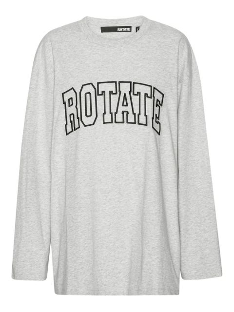 ROTATE BIRGER CHRISTENSEN long-sleeves T-shirt - Grey - zdjęcie produktu nr 1