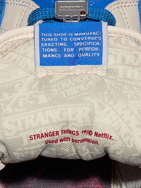 Converse sneakersy skórzane Converse x Stranger Things Weapon kolor beżowy A17934C