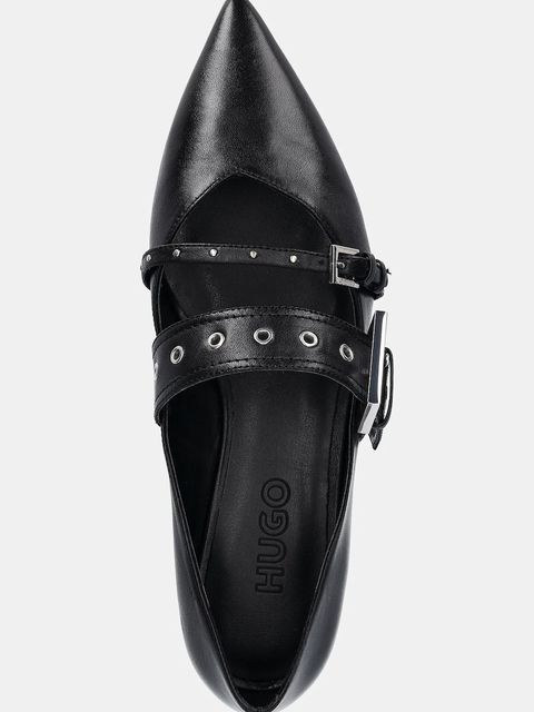 HUGO baleriny skórzane Maridia