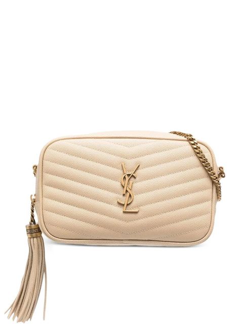 Saint Laurent quilted leather crossbody bag - Neutrals - zdjęcie produktu nr 1