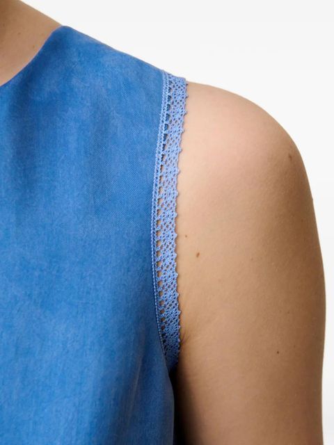 Claudie Pierlot bow mini dress - Blue