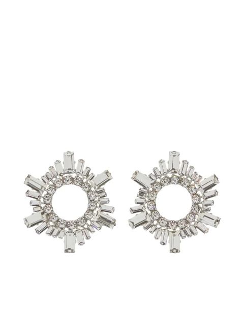 Amina Muaddi Begum earrings - Silver - zdjęcie produktu nr 1
