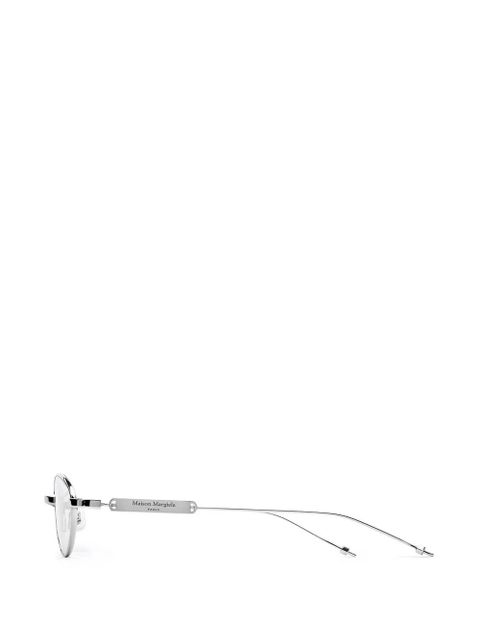 Maison Margiela x Gentle Monster Eden 02 round-frame glasses - Silver