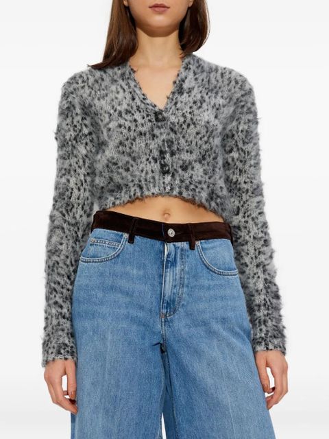 Marni button-fastening cardigan - Grey