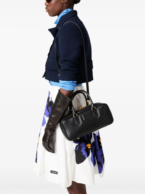 Miu Miu Arcadie leather bag - Black