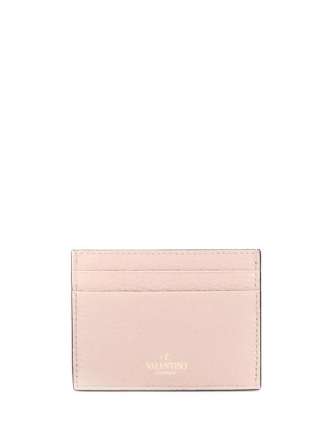 Valentino Garavani Rockstud card holder - Pink